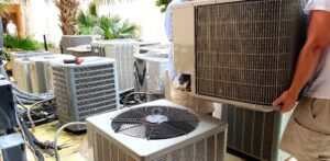 Air conditioning replacement to a new HVAC system 