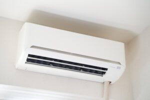 a single air conditioning unit